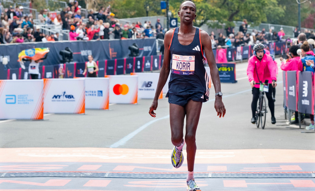 Albert Korir na maratonu u Njujorku