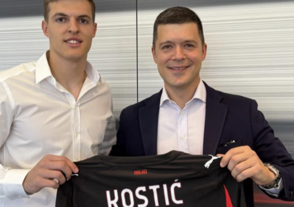 Milan ozvaničio kupovinu Andreja Kostića: Nesložna uprava Partizana uzela pare za UEFA licencu