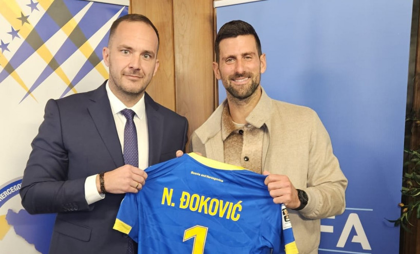 Novak Đoković i Vico Zeljković