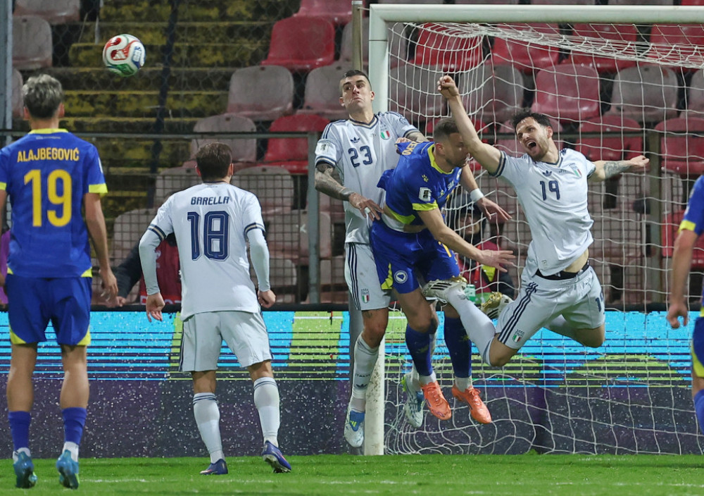 Fudbaleri Bosne i Italije u duelu