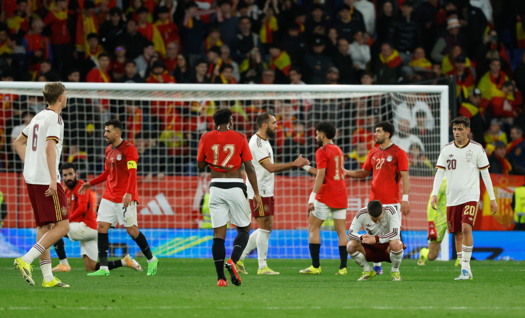 Egipćani su remizirali sa Špancima