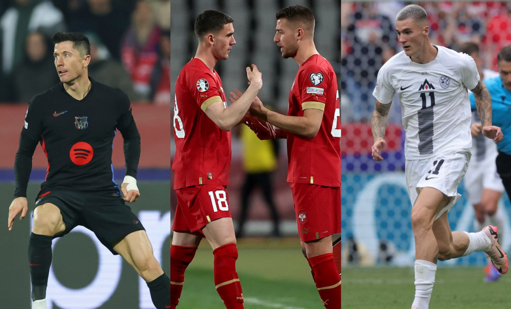 Sergej Milinković-Savić i Dušan Vlahović