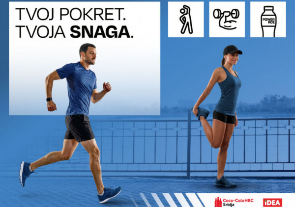 Proverite svoju fizičku spremnost u aktivaciji "Tvoj pokret. Tvoja snaga"