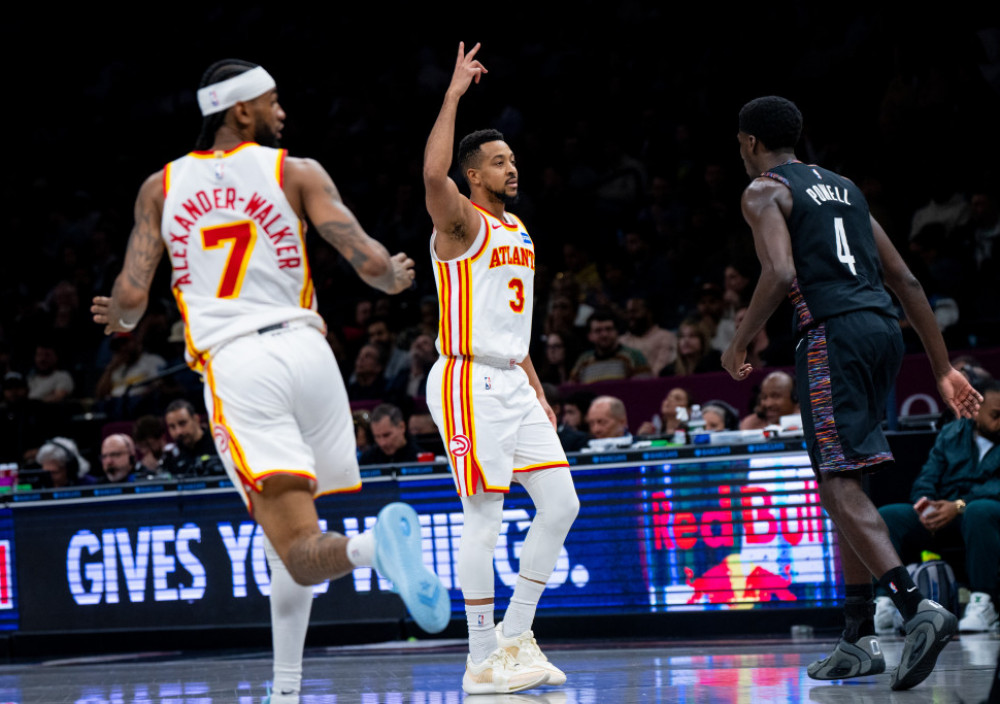 Igrači Atlante na meču protiv Bruklina