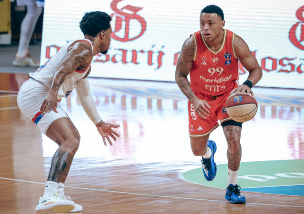 (UŽIVO) Igokea - Crvena zvezda (2/4): Vođstvo crveno-belih na poluvremenu