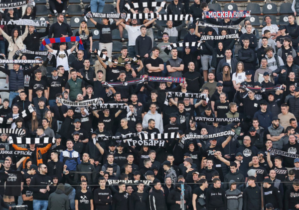 (UŽIVO) Partizan - Čukarički (0:0): Derbi kola je počeo