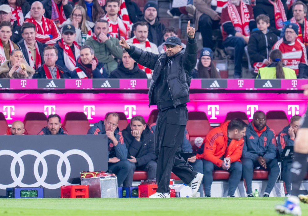 Vinsent Kompani, trener Bajerna, tokom meča sa Real Madridom