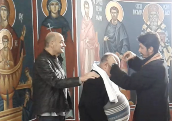 (VIDEO) Spojila ih je ljubav prema Partizanu, a onda su se okumili: Dule Vujošević bio kum na krštenju Miši Tumbasu