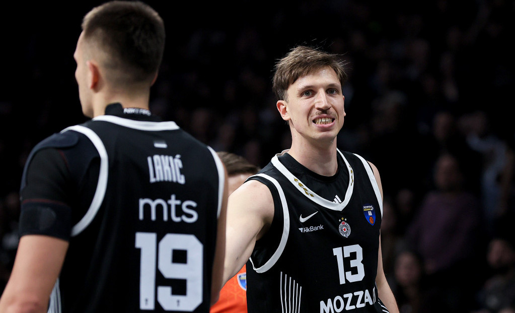 Aleksa Radanov, košarkaš Partizana