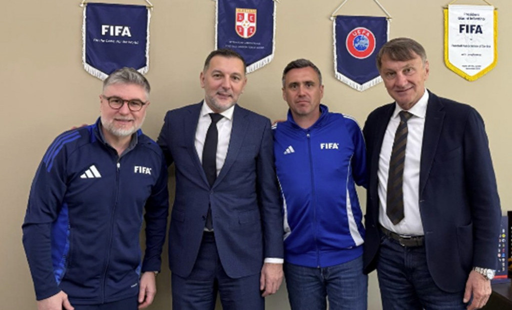 Branko Radujko i Ranko Stojić sa Marianom Paahrsom i Arnarom Vidarsonom