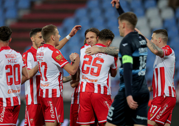 (UŽIVO) Crvena zvezda - Spartak (1:1): Katai za istoriju, Tomović za izjednačenje