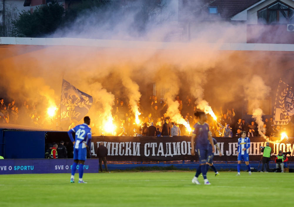 Bakljada navijača OFK Beograda