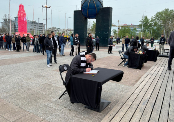 Hitno saopštenje Partizana: Knjiga žalosti biće produžena