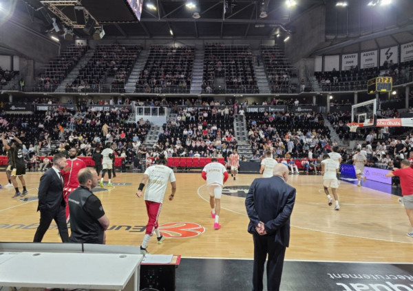 (UŽIVO, VIDEO) Asvel - Crvena zvezda: Protiv tradicije, za nastavak evroligaške bajke! Obradović odabrao 12 ratnika za bitku u Vilerbanu
