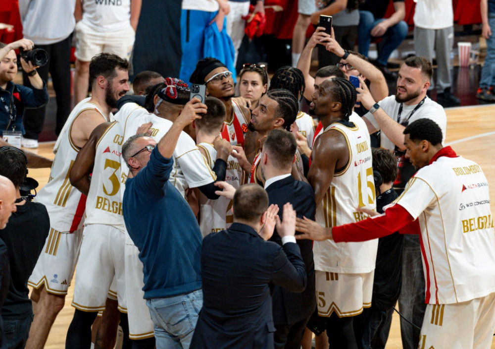 Košarkaši Crvene zvezde slave prolaz u plej-in Evrolige