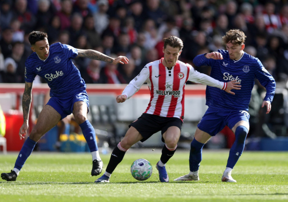 Fudbaleri Evertona i Brentforda