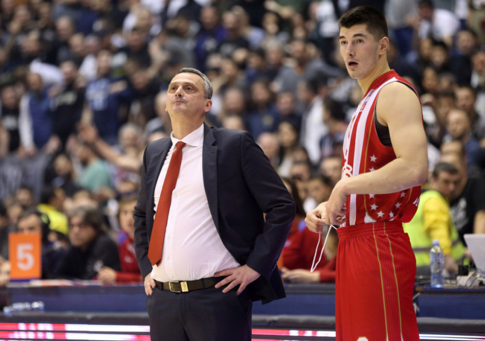 Dejan Radonjić i Luka Mitrović iz perioda u Crvenoj zvezdi