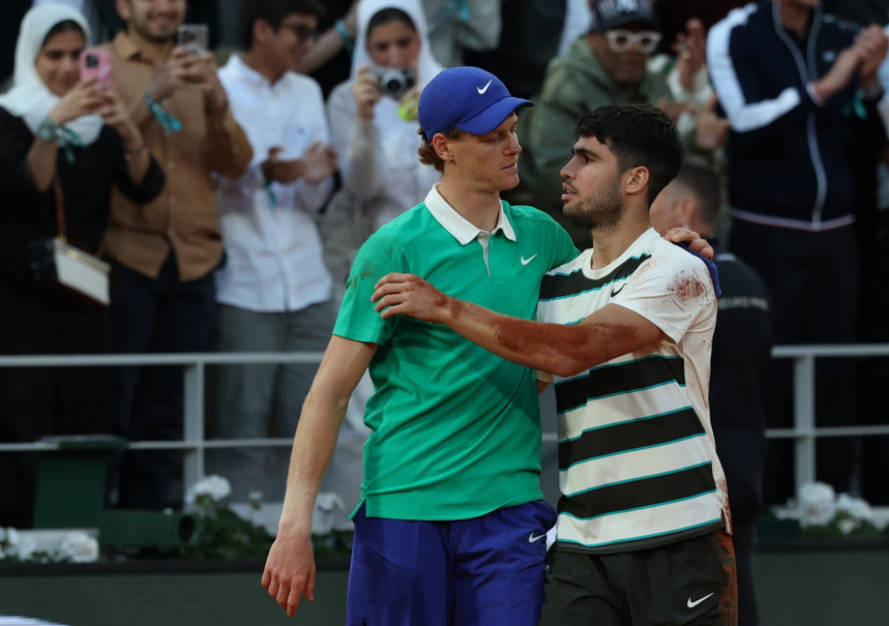 Janik Siner i Karlos Alkaraz, italijanski i španski teniser