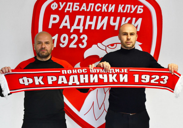 Slavko Matić po dolasku u Kragujevac: Da potvrdimo superligaški status