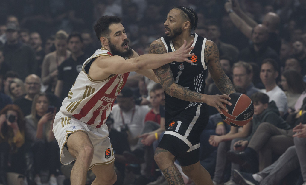 Košarkaši Partizana i Crvene zvezde