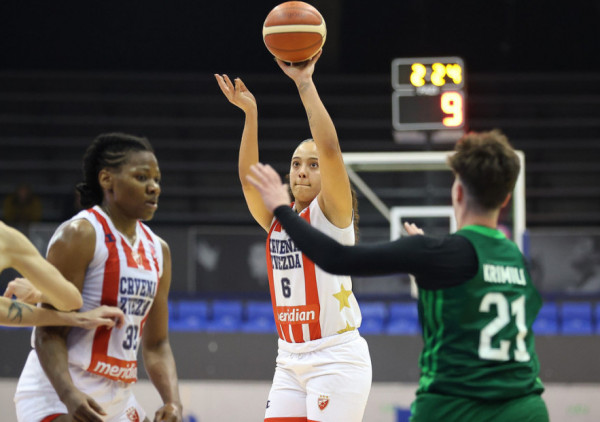 Studentkinje "pale" na ispitu: Košarkašice Zvezde "stotkom" povele 1:0 u finalnoj seriji za titulu