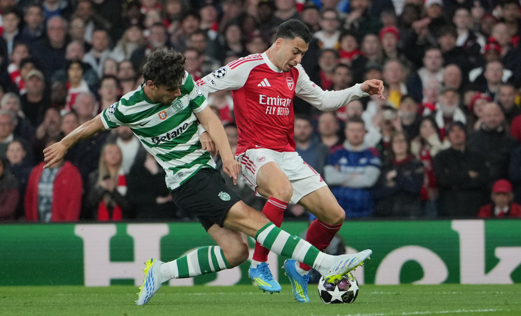 Gabrijel Martineli (Asrenal) protiv Sportinga