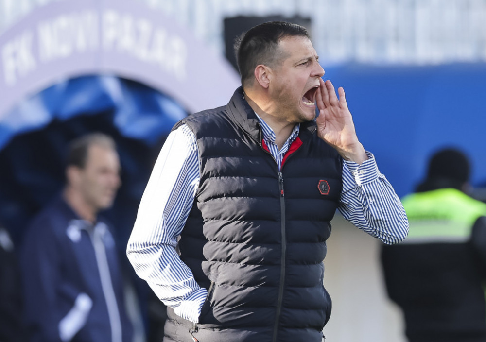 Nenad Lalatović, trener Novog Pazara