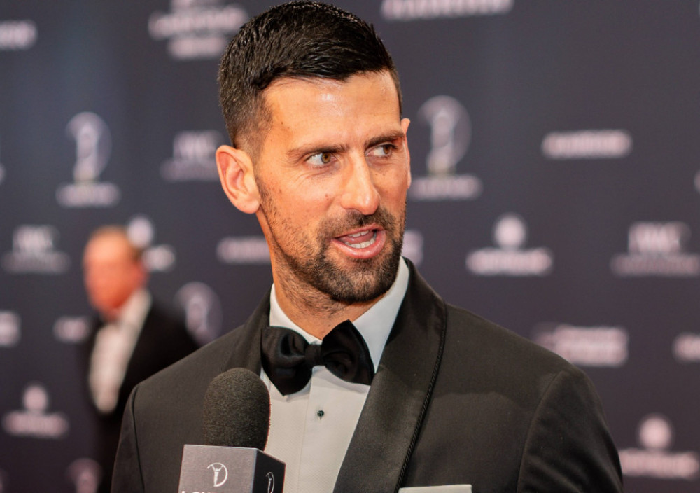 Novak Đoković na ceremoniji Laureus nagrade