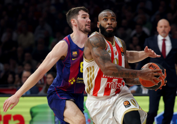 (UŽIVO, VIDEO) Barselona - Crvena zvezda (3/4): Katastrofalan start drugog poluvremena za crveno-bele