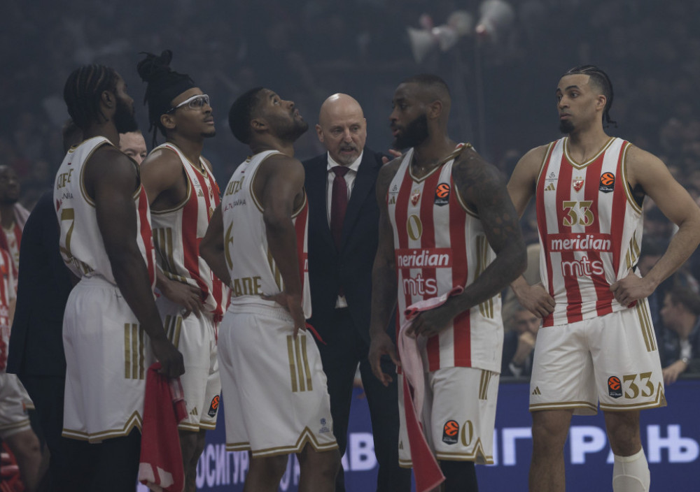 Igrači Zvezde pogledom ispraćaju plej-of Evrolige