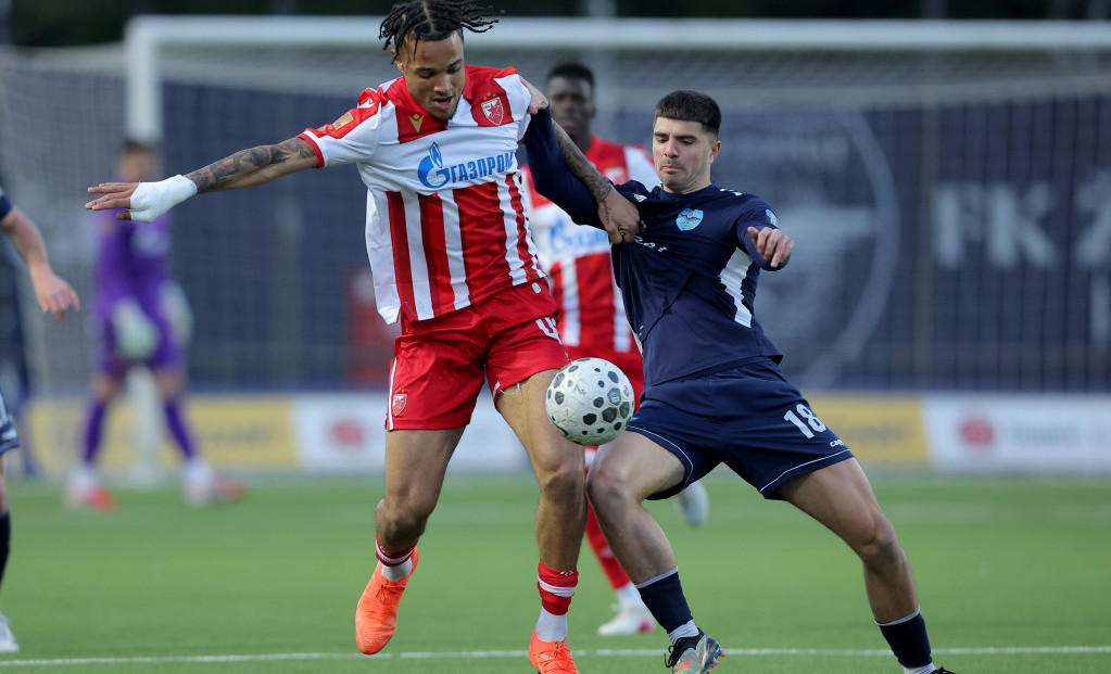 Aleksandar Katai na utakmici Železničar - Crvena zvezda