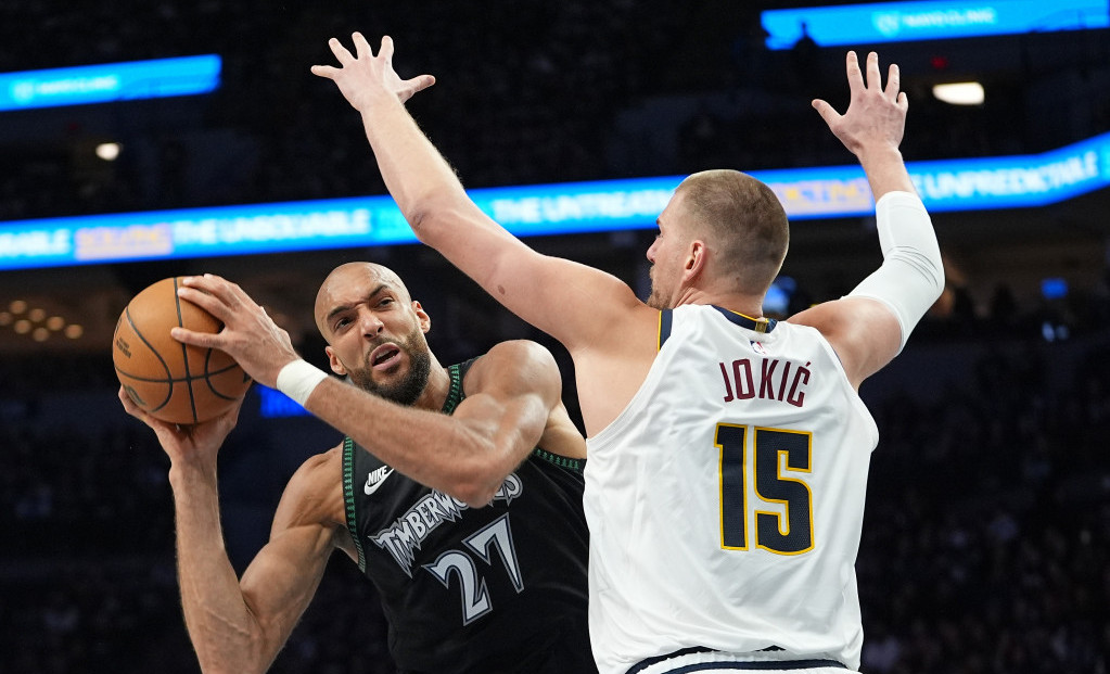 Rudi Gober i Nikola Jokić