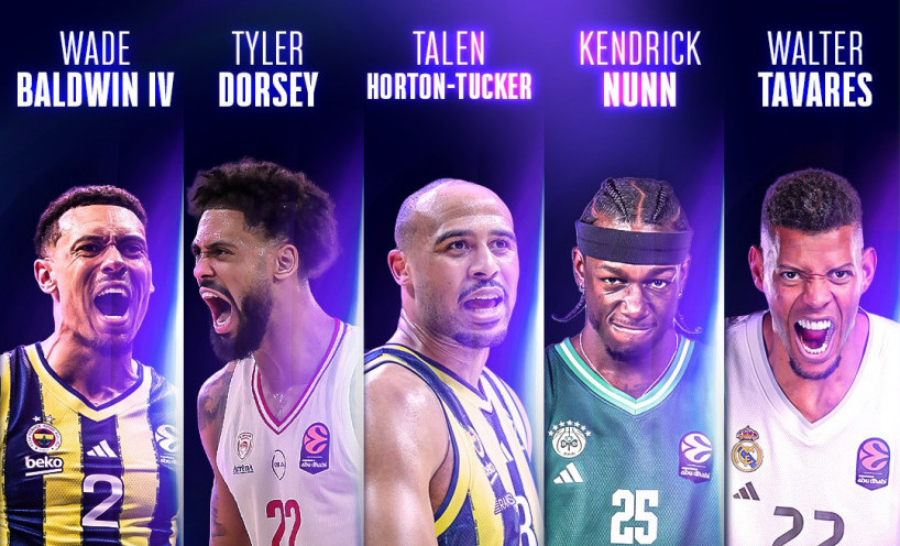 Košarkaši druge petorke Evrolige