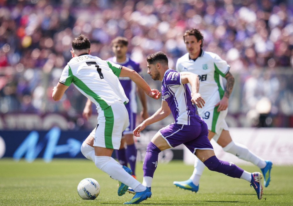 Fudbaleri Fiorentine i Sasuola