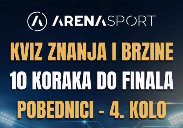 Kviz znanja i brzine "10 koraka do finala": Još 10 gledalaca TV Arena sport u igri za odlazak na finale Lige šampiona