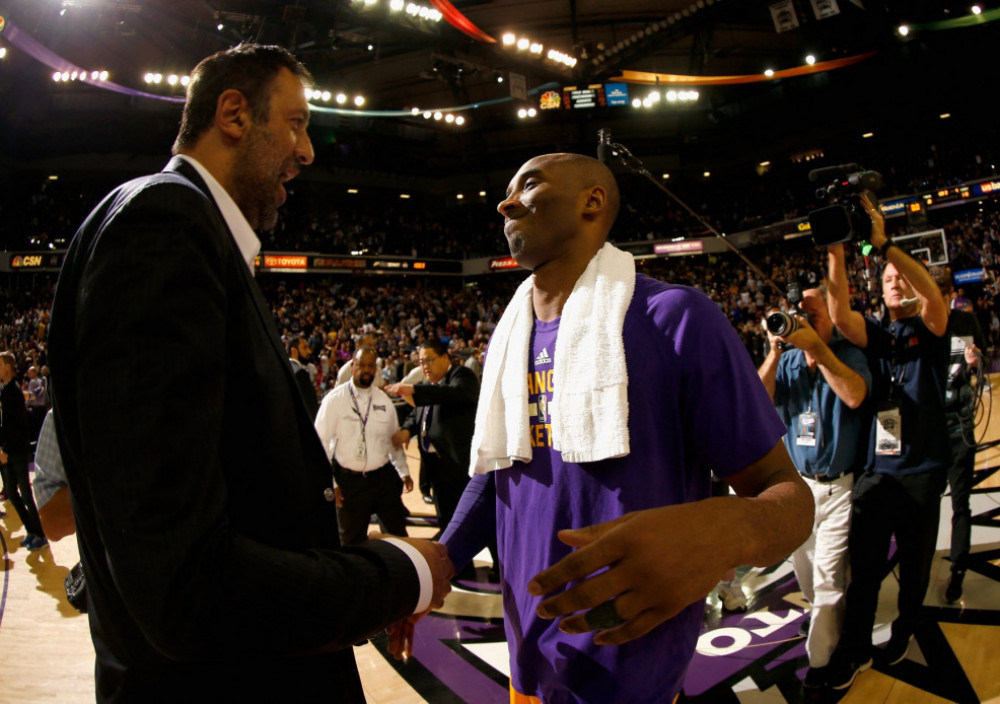 Vlade Divac i Kobi Brajan