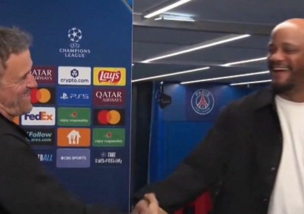 Luis Enrike: Da li ti se dopala utakmica? Kompani: Nije ...