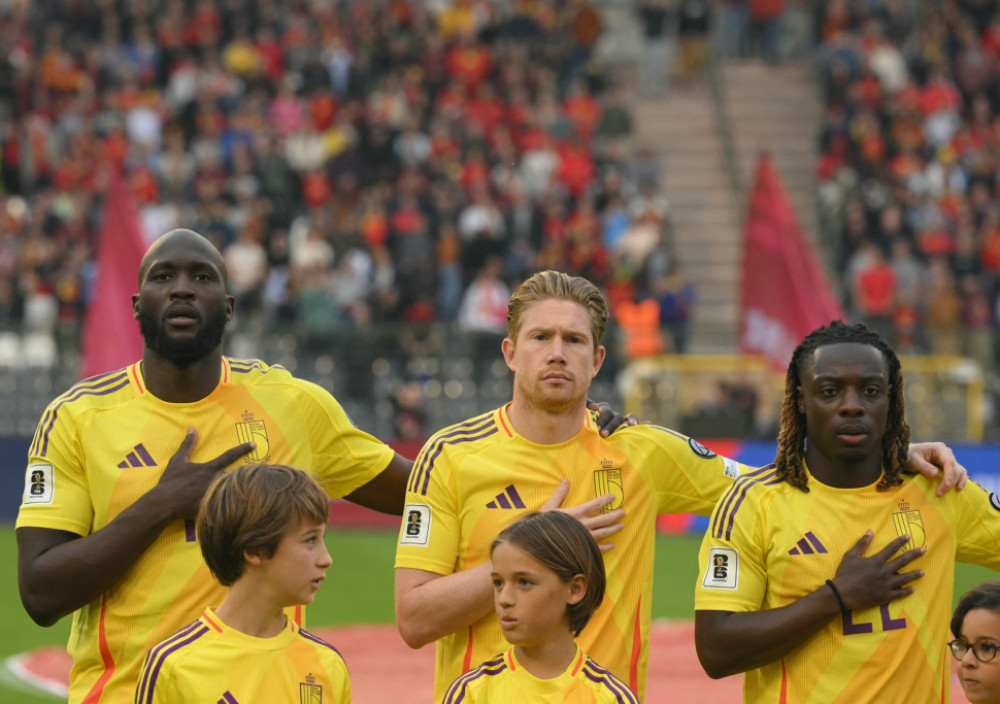 Reprezentativci Belgije: Romelu Lukaku, Kevin De Brujne i Žeremi Doku