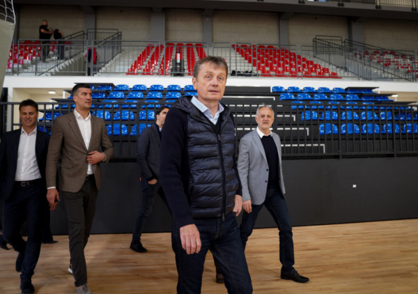 Glišić: Odbojkaški trening centar u BG građevinski gotov, do kraja leta u funkciji