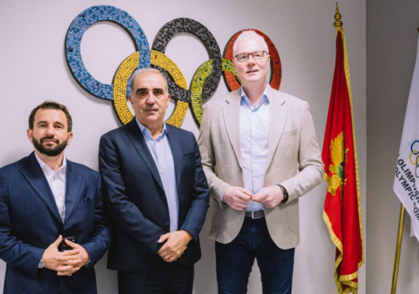 Dejan Tomašević predsednik Olimpijskog komiteta Srbije u prvoj zvaničnoj poseti Crnogorskom olimpijskom komitetu