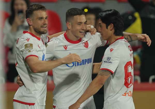 (UŽIVO, VIDEO) Jedinstvo Ub - Crvena zvezda 1:2: Bruno Duarte pogađa kad je malo ko očekivao