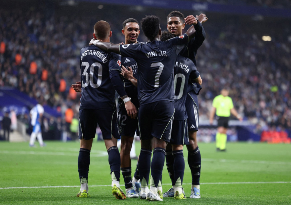 Fudbaleri Real Madrida, slave pobedu protiv Espanjola