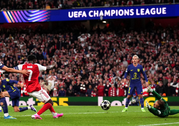 (UŽIVO, VIDEO) Arsenal - Atletiko Madrid 1:0: "Tobdžije" se bliže finalu Lige šampiona