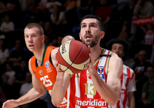 (UŽIVO) Crvena zvezda - Cedevita Olimpija: Popravnog više nema! Pobednik vizira kartu za duele sa Partizanom