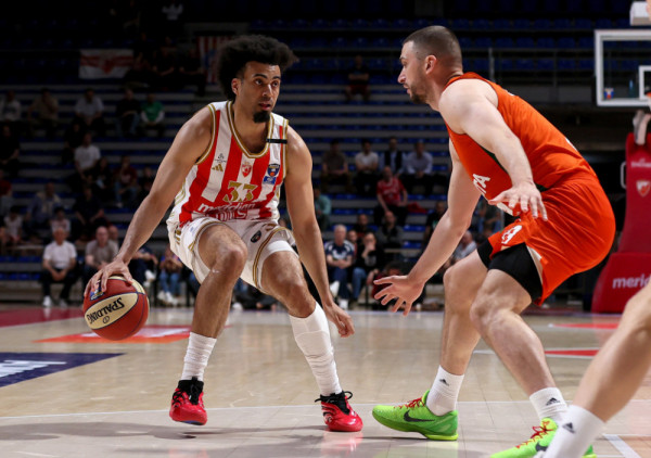 (UŽIVO, VIDEO) Crvena zvezda - Cedevita Olimpija (3/4): Nvora se razigrao, Kalinić motivisan