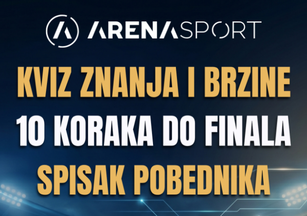 Završen je kviz znanja i brzine TV Arena sport: Ovo je spisak svih dobitnika, a prvi među njima ide na finale Lige šampiona