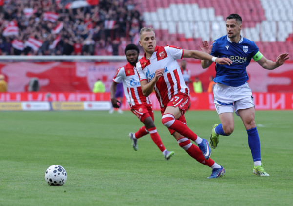 (UŽIVO) Crvena zvezda - Novi Pazar (0:0): Bedem ispred Samčovića, nemaju crveno-beli rešenje