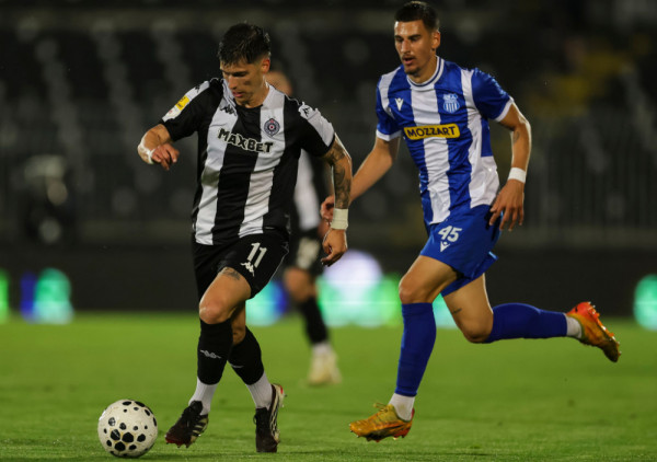 (UŽIVO) Partizan - OFK Beograd (1:1): Crno-beli i dalje pritiskaju