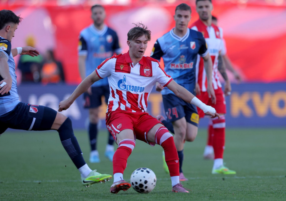 Detalj sa aprilskog meča Crvene zvezde i Vojvodine, u prvenstvu Srbije