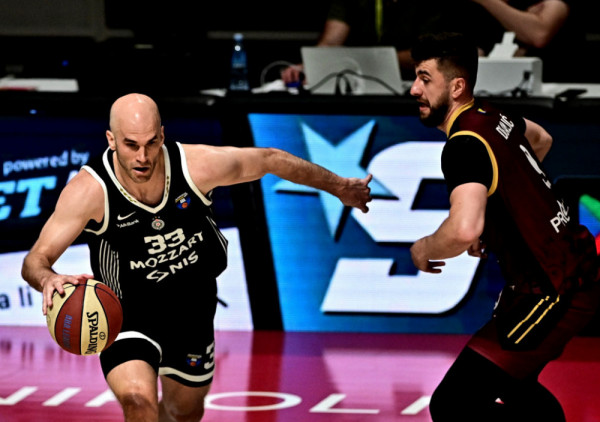 (UŽIVO) Bosna - Partizan: Crno-beli bez povređenog trija overavaju polufinale ABA lige